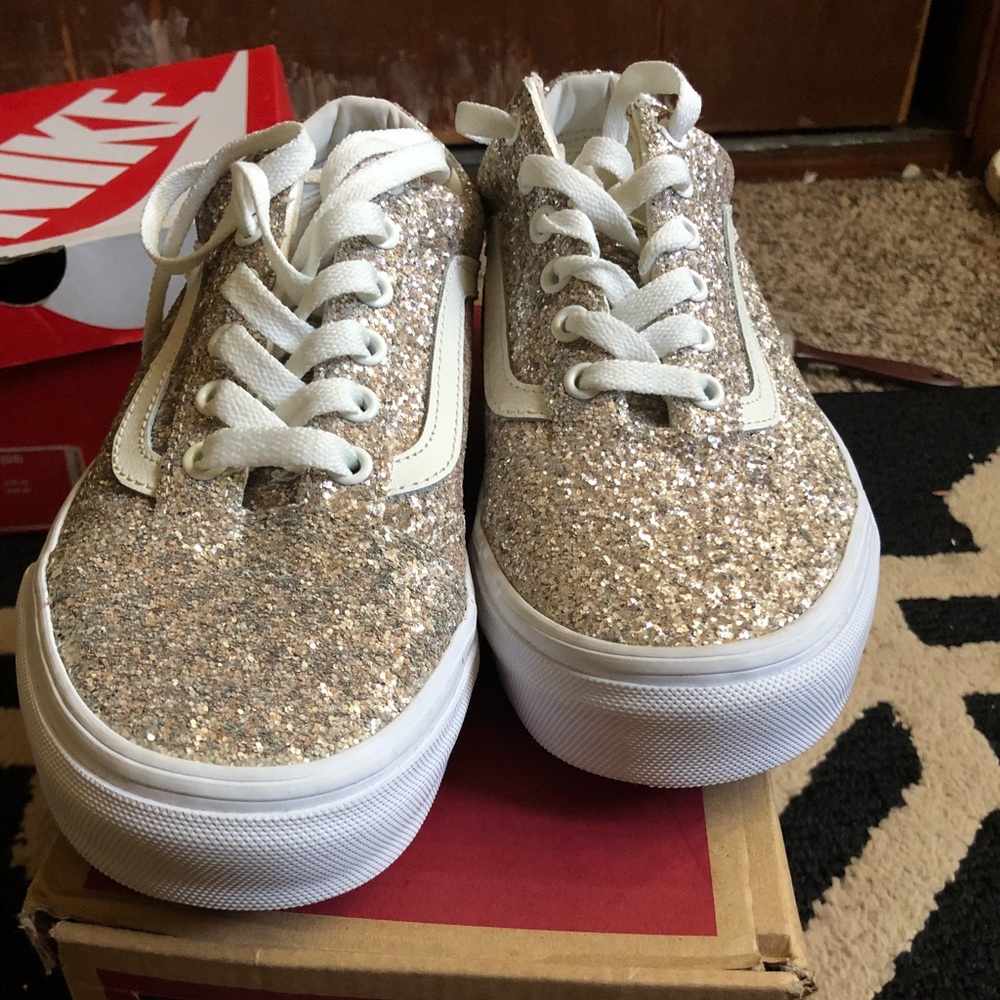 Glitter Vans Old Skools